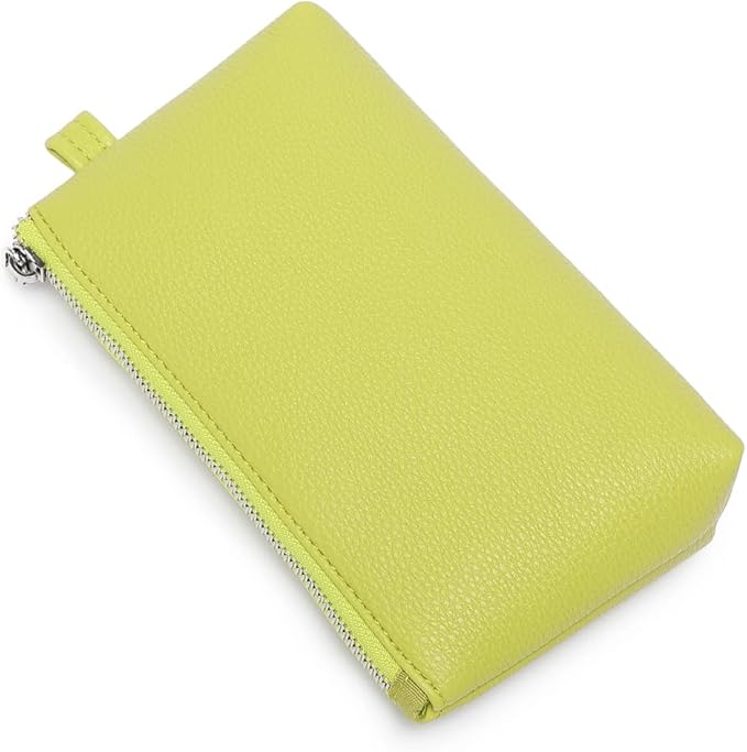 PU Leather Makeup Simple and Convenient Handbag Small Exquisite Storage Bag (Pu/Grass)