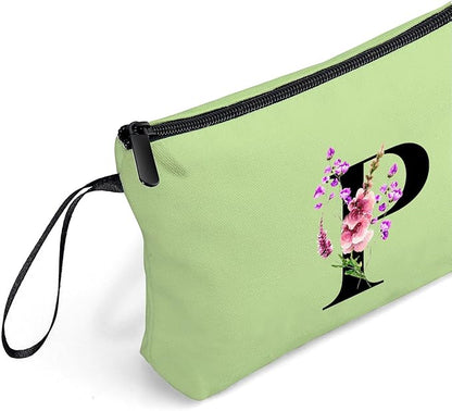 SEAMOON Birthday Inspirational Bridesmaid Proposal Team Small Gifts for Women Mom Aunt Teacher Sister Coworkers Makeup Cosmetic Bag Travel with Mirror Mothers Day Christmas Graduation P