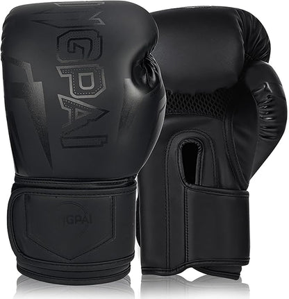 Boxing Gloves for Men,Women,Child, Heavy Bag Workout Boxing Gloves,Durable Leather and Thickened Fist Peak Professional Sparring Training Fighting Gloves for Kickboxing,Muay Thai,MMA