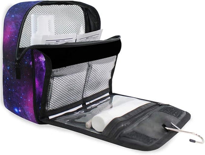 senya Hanging Travel Toiletry Bag Kit Makeup Case Cosmetics Organizer for Men Women