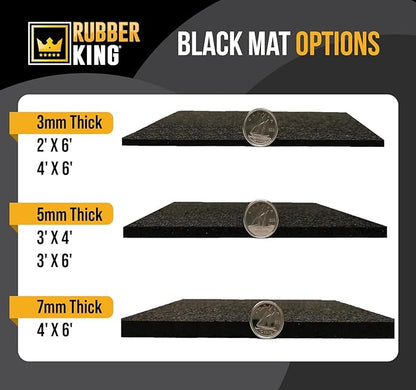 Rubber King Multi-Purpose Exercise Mat - 100% Recycled