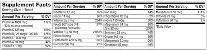Centrum Silver Women 50+ Multivitamin, 275 Tablets Bundle with a Travel Pill Organizer, 8 Compartments Portable Pill Case, Color Khaki
