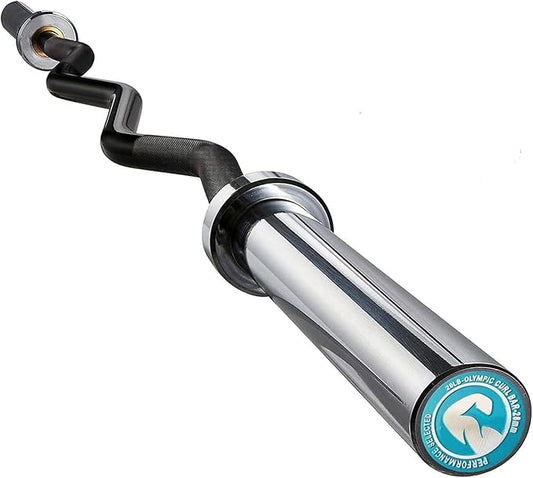 Chong Olympic Barbell 47Inch-4FT-350lb /86Inch-7FT-1500lb EZ Curl Weight Bar