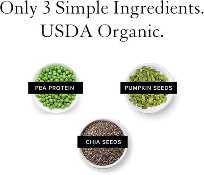 Truvani Vegan Pea Protein Powder | Unflavored | 20g Organic Plant Based Protein | 20 Servings | Keto | Gluten & Dairy Free | Low Carb | No Added Sugar