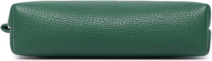 PU Leather Makeup Simple and Convenient Handbag Small Exquisite Storage Bag (Pu/Forest Green)
