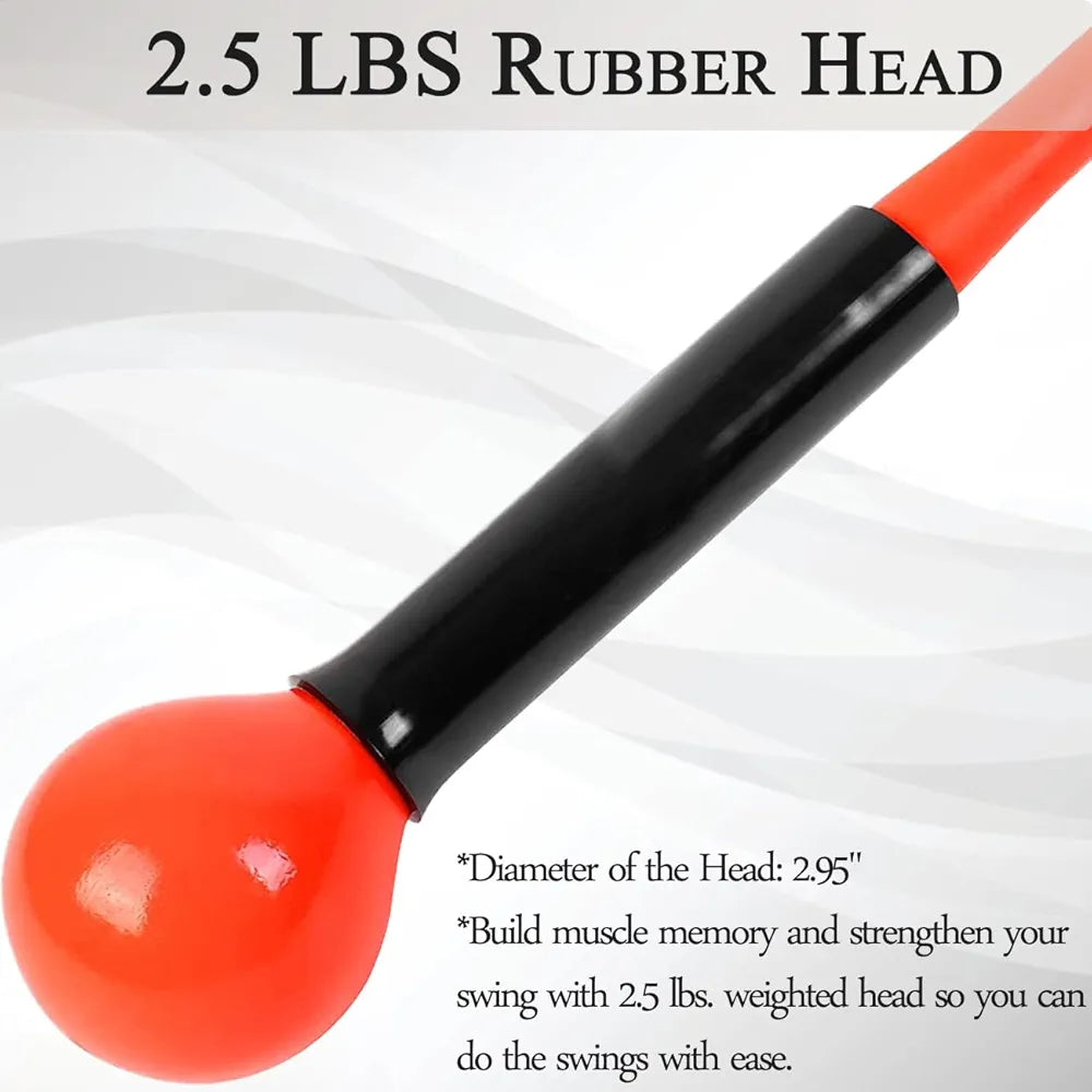 Golf Swing Training Aid Golf Swing Trainer Aid Golf Practice Warm-Up Stick for Strength Flexibility and Tempo Training Golf Golf Swing Aid for Men and Women