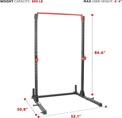 Sunny Health & Fitness Essential Adjustable Power Rack