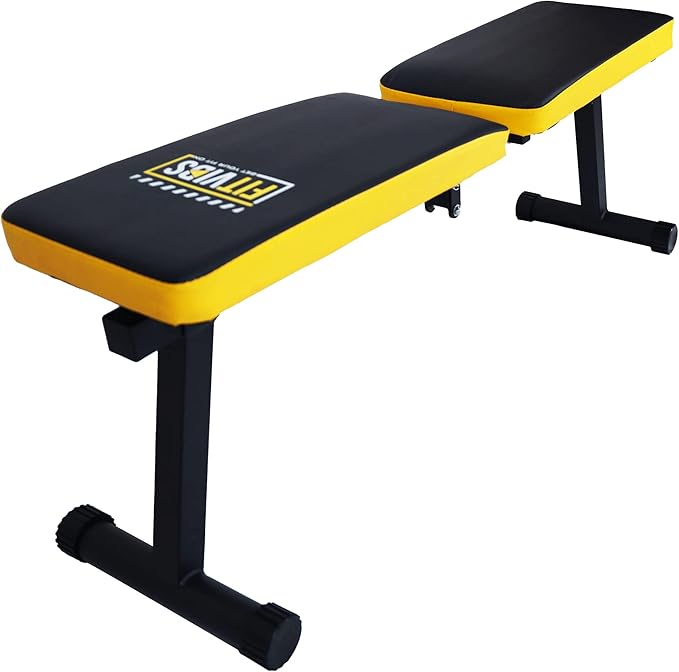 Signature Fitness Heavy Duty Adjustable and Foldable Utility
