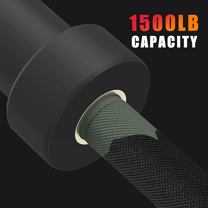 Olympic Barbell EZ Bar Curl Bar 4ft/5ft/7ft 2 Inch (300lb/330lb/400lb/700lb/1000lb/1500lb)