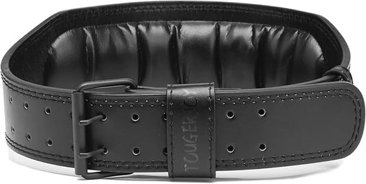 Genuine Leather Weight Lifting Belt for Men Double