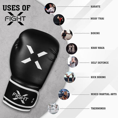 Boxing Gloves MMA Heavy Bag Boxing Gloves for Adults Boxing Practice Gloves Men and Women Lightweight Boxing Gloves for Training & Sparring Gloves Boxing for Kickboxing