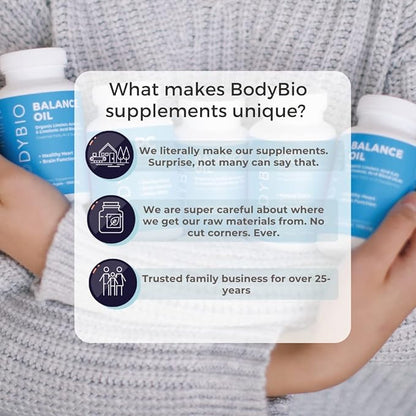 BodyBio Liposomal Glutathione | Body’s Most Powerful Antioxidant | Master Detoxification | Colon Cleanse| Optimal Cell Protection for Immune Defense | Enhanced Liposomal Absorption | 60 Capsules