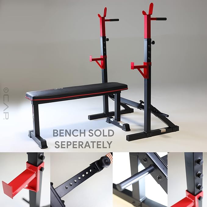 CAP Barbell Adjustable Multi-Function Squat Rack