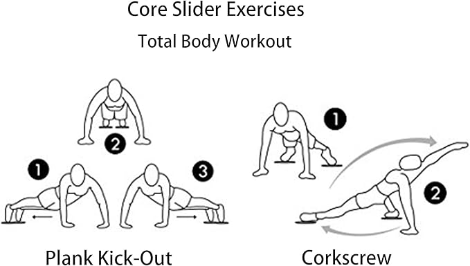 Exercise Core Sliders for Working Out