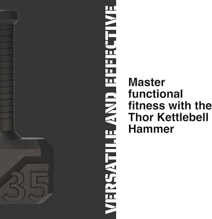Tribe WOD Hammer Kettlebell 15-70lb + Adjustable