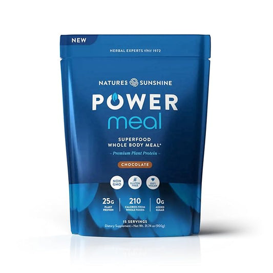 Nature's Sunshine Power Meal, Superfood Whole Body Meal (Chocolate)