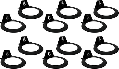 IRON AMERICAN USA Dynamax Medicine Ball Wall Mount Storage Rack, 8.5 Inches Inside Diameter, 30-lb Capacity, for Gym Exercise Sports Balls, Wall Balls and Slam Balls, Hardware Included