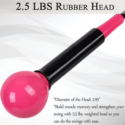 Golf Swing Training Aid Golf Swing Trainer Aid Golf Practice Warm-Up Stick for Strength Flexibility and Tempo Training Golf Golf Swing Aid for Men and Women