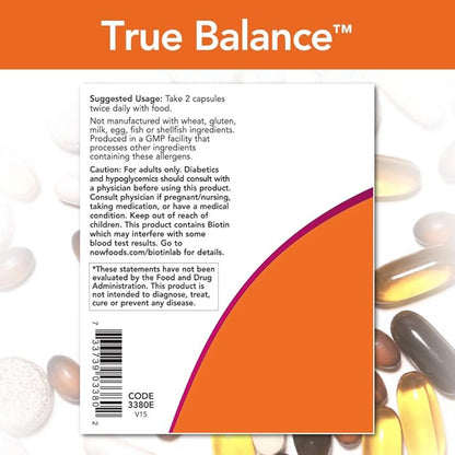 NOW Foods: True Balance Multi, 120 caps (2 Pack)