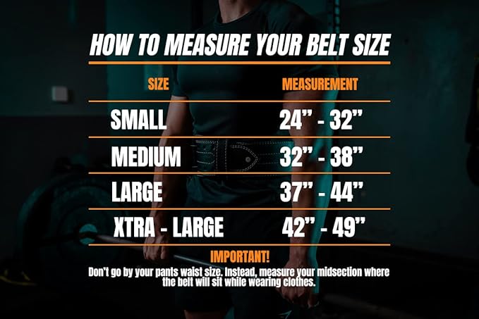 Fit Active Sports Professional Weight Lifting Belt