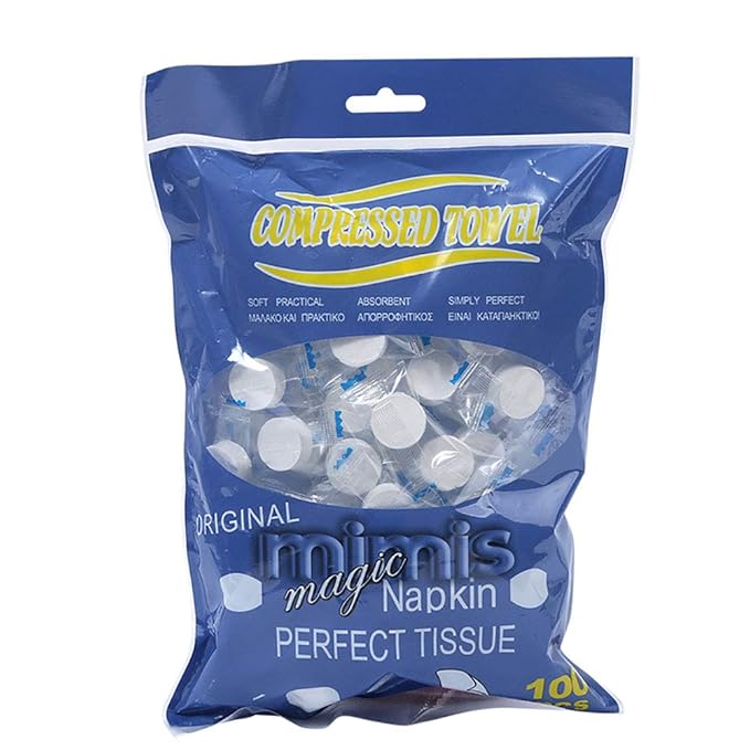 Compressed Towels, Darate 100PCS Portable Disposable Towels - (100PCS)