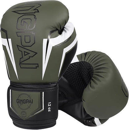 Boxing Gloves for Men,Women,Child, Heavy Bag Workout Boxing Gloves,Durable Leather and Thickened Fist Peak Professional Sparring Training Fighting Gloves for Kickboxing,Muay Thai,MMA