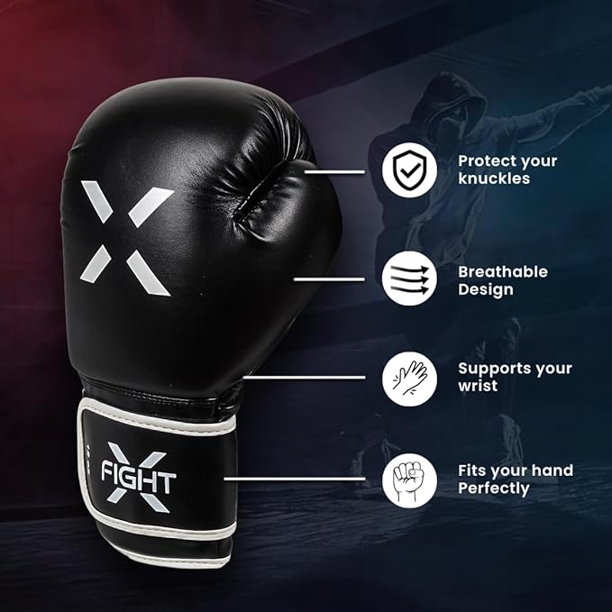 Boxing Gloves MMA Heavy Bag Boxing Gloves for Adults Boxing Practice Gloves Men and Women Lightweight Boxing Gloves for Training & Sparring Gloves Boxing for Kickboxing