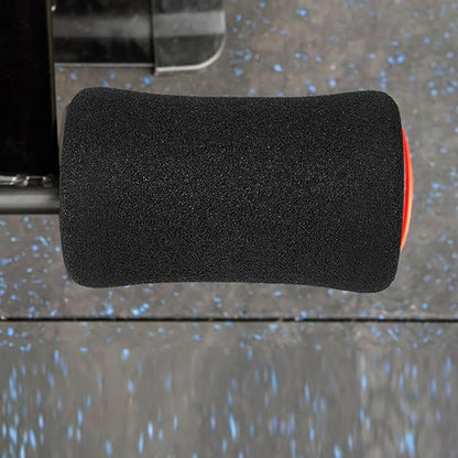 Sponge Foam Foot Pad Roller 2 Pair 1-inch Rod 5.3" X 2.9" ；Od 0.87" Id)