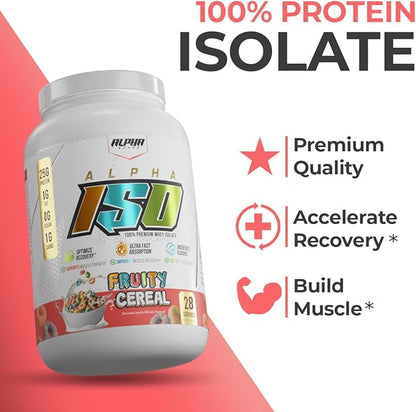 ISO, Low Carb 100% Whey Protein Isolate Powder, 25 Grams Per Serving, Helps Support Muscle Growth, Low Sugar and Gluten Free (Vanilla Ice Cream, 2 lb)