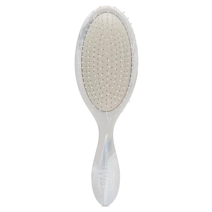 Wet Brush Original Detangler, Grey (Matte Marble), Ultra-Soft IntelliFlex Bristles Glide Through Tangles, Detangling Hair Brush (Wet & Dry), Women & Men, Limited Edition