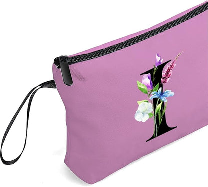 SEAMOON Birthday Inspirational Bridesmaid Proposal Team Small Gifts for Women Mom Aunt Teacher Sister Coworkers Makeup Cosmetic Bag Travel with Mirror Mothers Day Christmas Graduation I