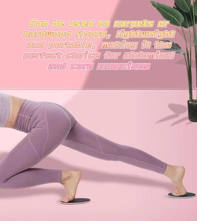Nipogear Sliders for Working Out， Fitness Equipment Yoga，core