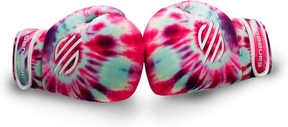 Sanabul Funk Strike Tie Dye Gel Boxing Gloves for Men & Women, Stylish and Protective Kickboxing Muay Thai Gloves for Training Sparring Punching Bag