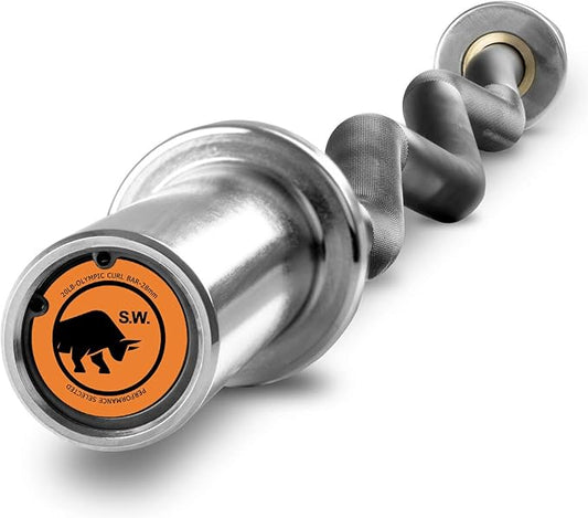 Chong Olympic Barbell 47Inch-4FT-350lb /86Inch-7FT-1500lb EZ Curl Weight Bar