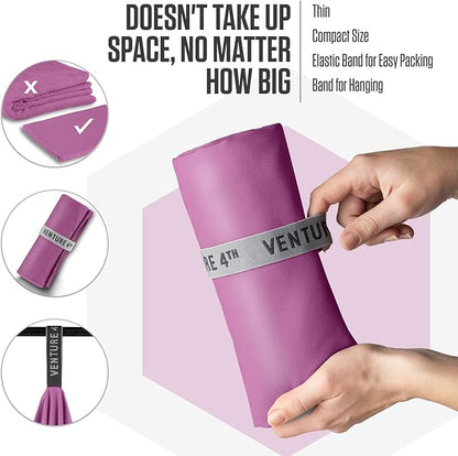 VENTURE 4TH Quick Dry Towel. Microfiber Travel Towel