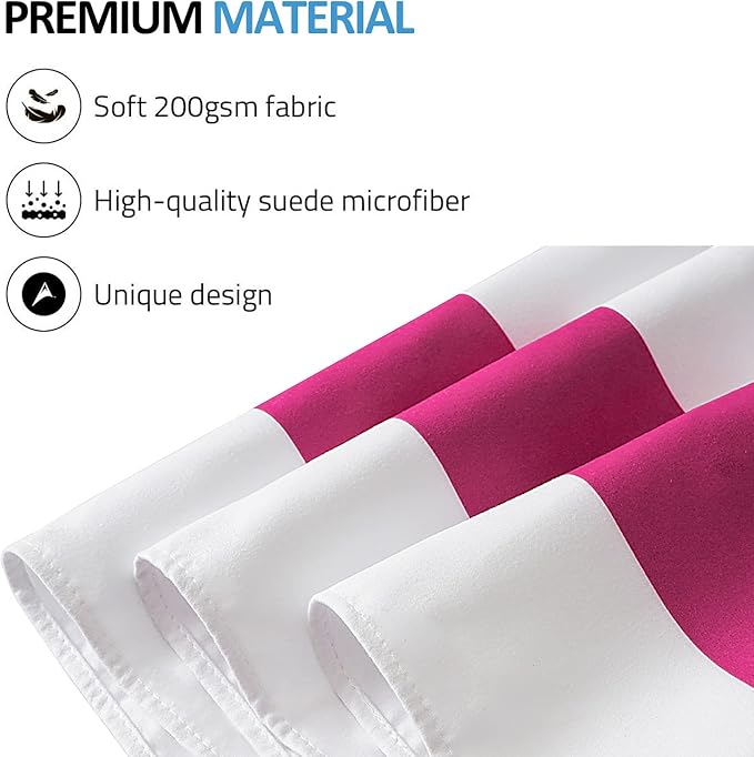 BAGAIL Camping Towel with EVA Case