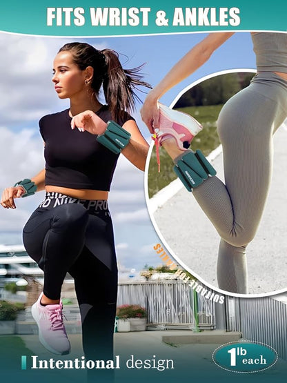 Wrist Ankle Weights Adjustable Training Intensity for Strength 2