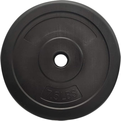 BalanceFrom Fitness 40 Pound All Purpose Vinyl Weight 2.5 Pound 7.5 Pound 14 Piece