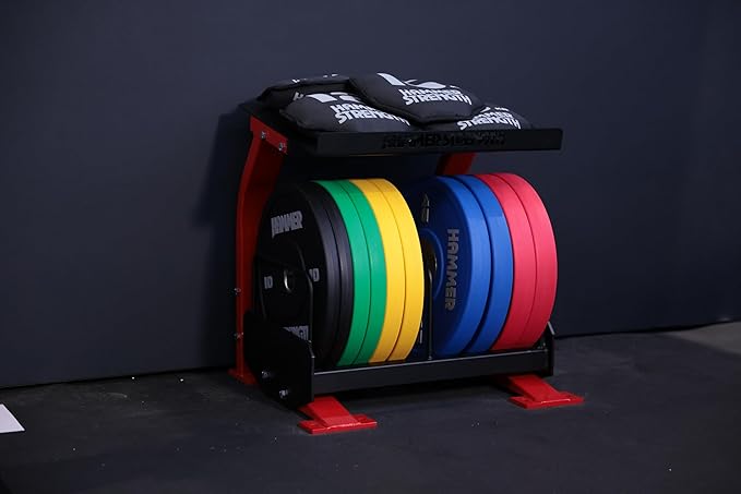 Hammer Strength 25Lb Black Urethane Bumper Plate