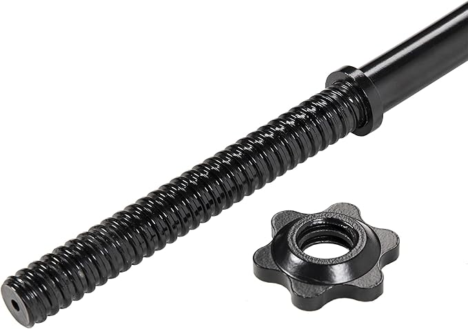 Signature Fitness Standard Olympic Super Curl Barbell Curl 48 inch
