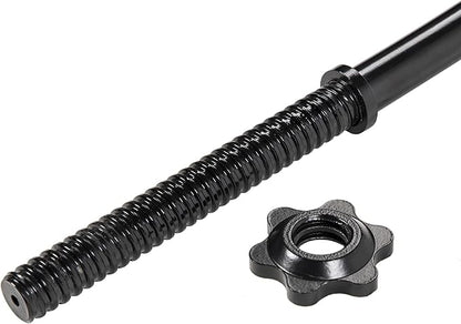 Signature Fitness Standard Olympic Super Curl Barbell Curl 48 inch