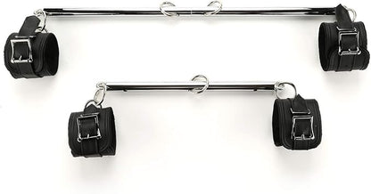 Sovyime 2pcs Silver Portable Restore Spreader Bar 4pcs Fur