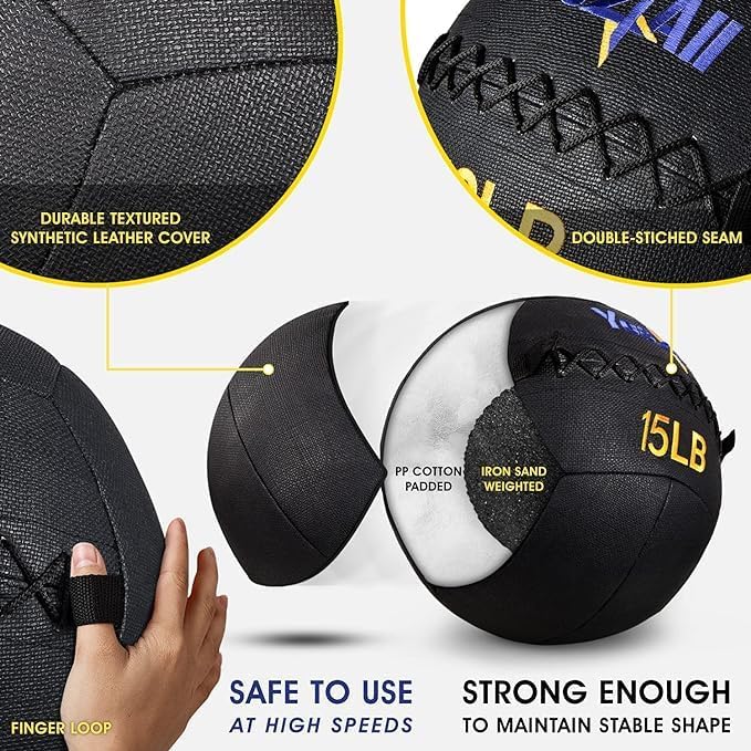Yes4All Wall Ball 6lbs - 30lbs