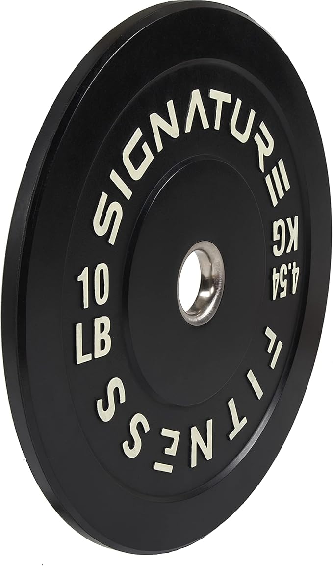 Signature Fitness 2" Olympic Bumper Plate Weight Plates