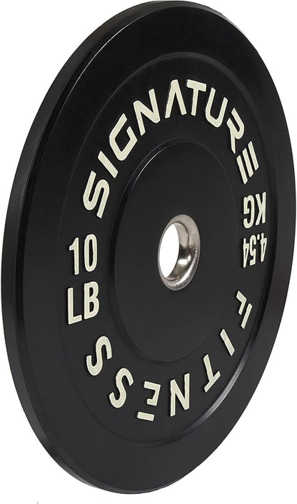 Signature Fitness 2" Olympic Bumper Plate Weight Plates