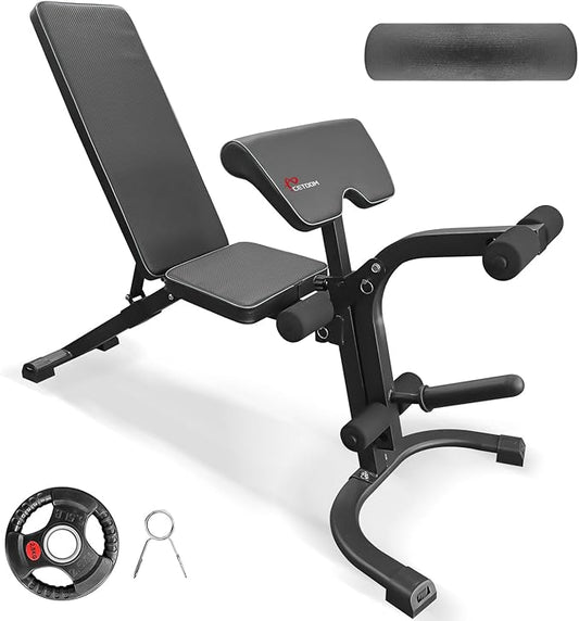Multi-Functional Adjustable Weight Bench for Full Body Workout