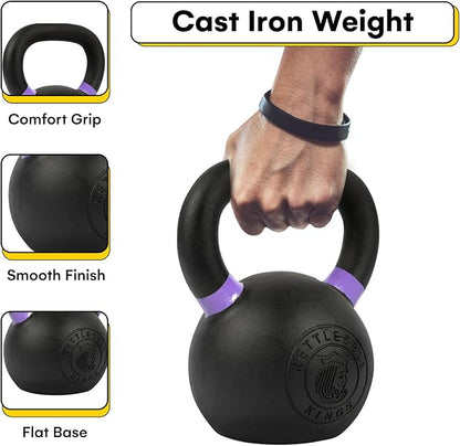 Kettlebell Kings Powder Coated Kettlebell Weights - 9-97