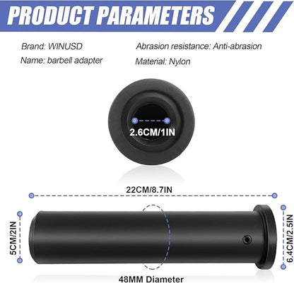 Olympic Adapter Sleeve Posts,1" Standard 2"