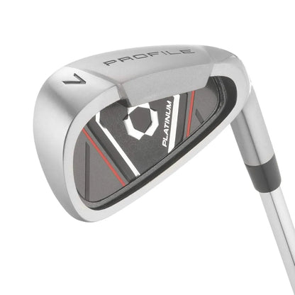 WILSON Men's Profile Platinum Complete Golf Club Package Set - Right Handeded, Stand Bag