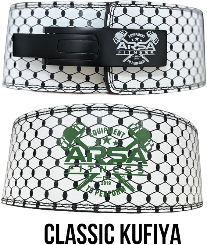Weightlifting Adjustable Buckle Belt for Men & Women 10MM Thickness 4" Width